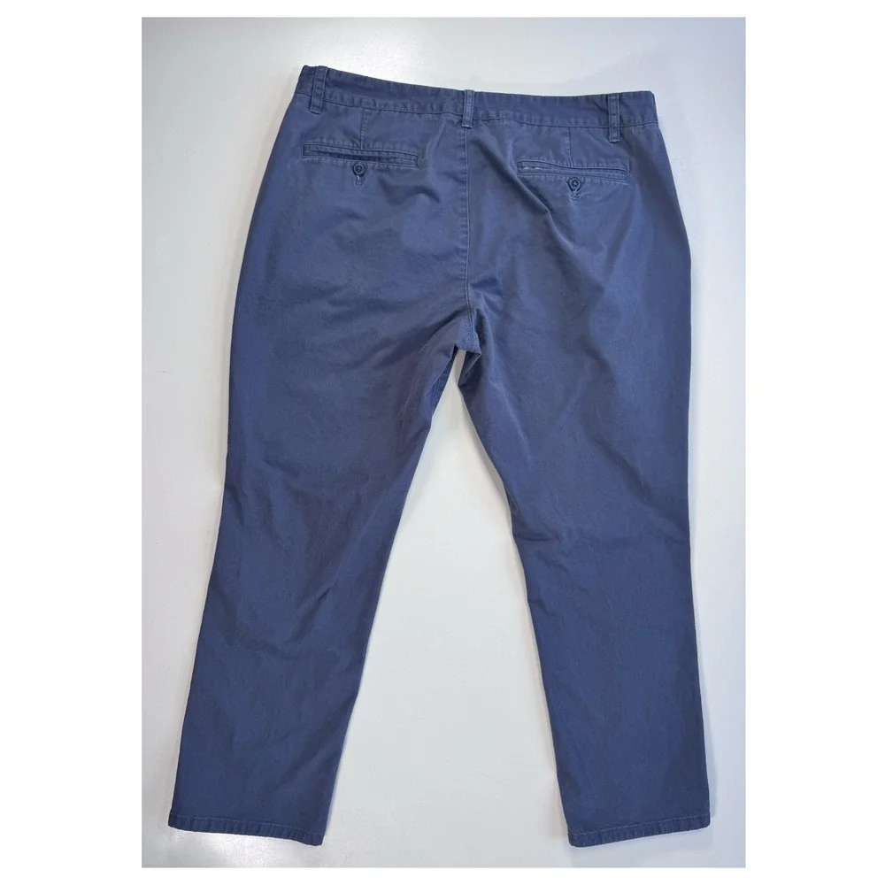 BONOBOS Tailored Chino Pant Mens 36x28 (actual 35x26) Blue